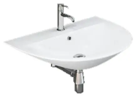 Раковина Rak Ceramics Morning MORWB6501AWHA подвесная овальная 65х46.5 см, фарфор
