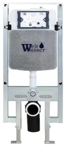 WeltWasser унитаз с инсталляцией AM497ST38, санфаянс