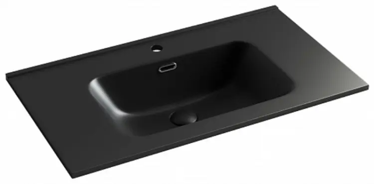 Раковина Ceramicanova CN7005MB врезная прямоугольная 81х46 см, санфарфор