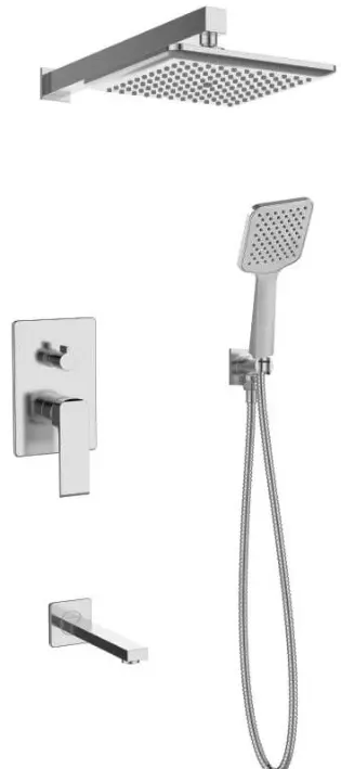 ESKO душевой набор (гарнитур) Squared Chrome 7in1 SQ купить,NaN