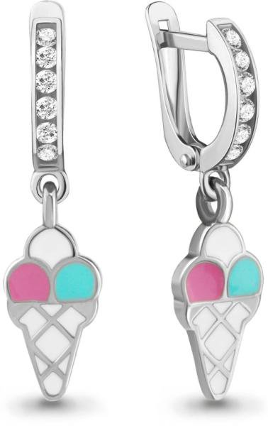 Серьги Aquamarine 46538А.5 2гр. купить,NaN