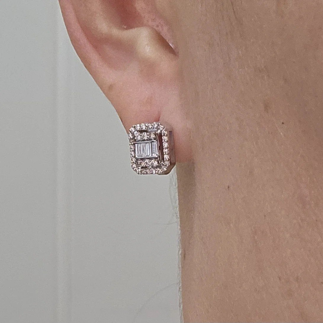 Серьги Deimantas 112066549 3,38гр 0,72ct. купить,NaN