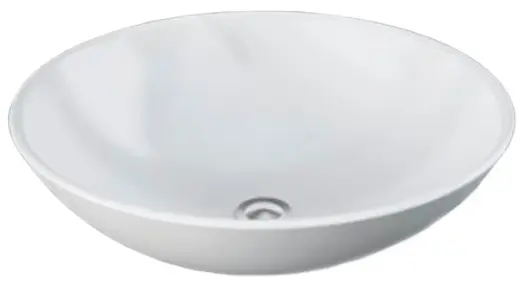 Раковина Rak Ceramics Diana OC137AWHA накладная круглая 45.5х45.5 см, фарфор