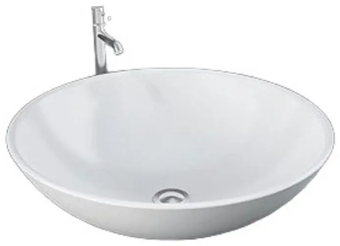 Раковина Rak Ceramics Diana OC137AWHA накладная круглая 45.5х45.5 см, фарфор