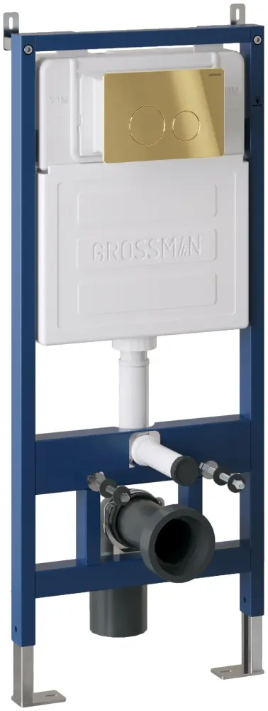 Grossman унитаз с инсталляцией GR-4479SQ, санфаянс купить,NaN