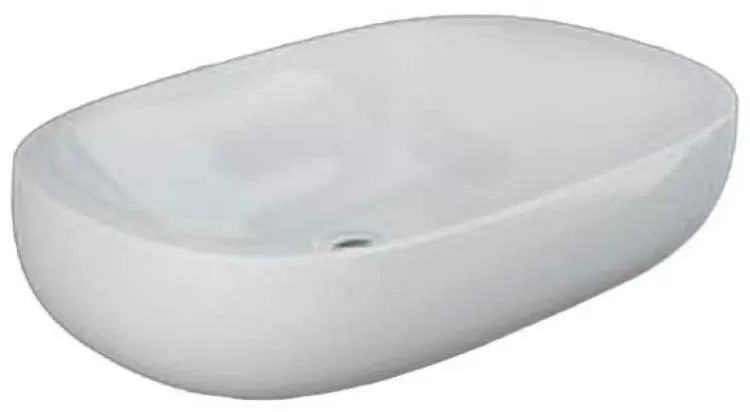 Раковина Rak Ceramics Illusion ILLCT6000AWHA накладная овальная 60х38 см, фарфор