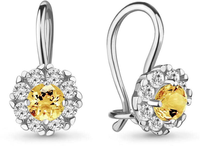 Серьги Aquamarine 40965Е 1,54гр купить,NaN