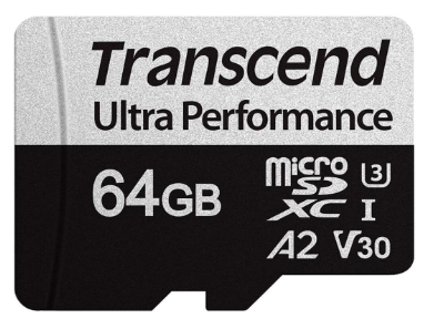 Карта памяти Transcend TS64GUSD340S MicroSD 64GB Class 10 U3 