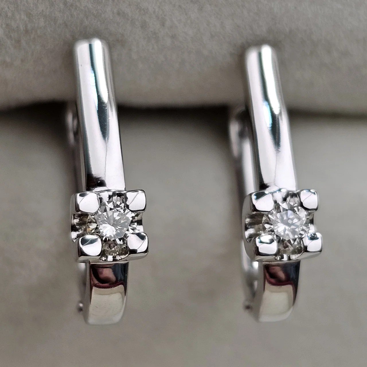 Серьги Deimantas 112358848 2,79гр 0,188ct. купить,NaN