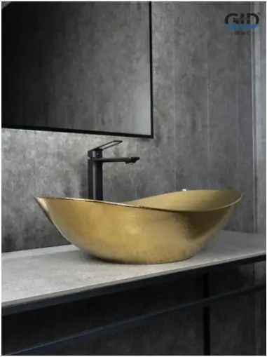 Раковина GID-ceramic Gd9811 накладная овальная 61х37 см, керамика