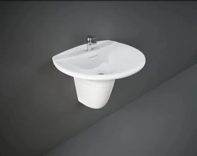 Раковина Rak Ceramics Venice VN0101AWHA подвесная овальная 65х51 см, фарфор