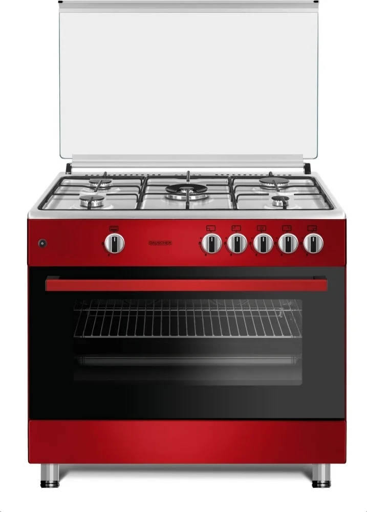 Газовая плита DAUSCHER E9409 Red - ForteMarket Газовая плита DAUSCHER E9409 Red купить,0