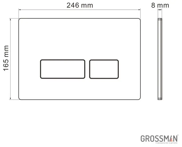 Grossman рамная инсталляция 900.K31.01.000 купить,NaN