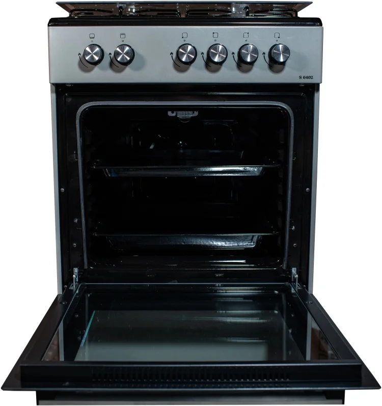 Газовая плита ELITE ELT GS-S6402 Grey купить,0
