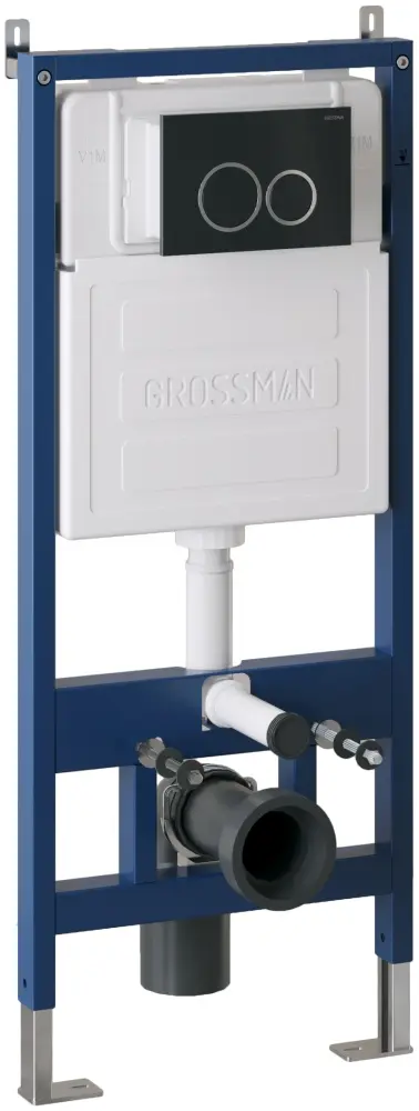 Grossman унитаз с инсталляцией GR-4479SQ, санфаянс купить,NaN