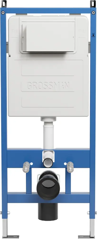 Grossman унитаз с инсталляцией 4497SQC, санфаянс купить,NaN