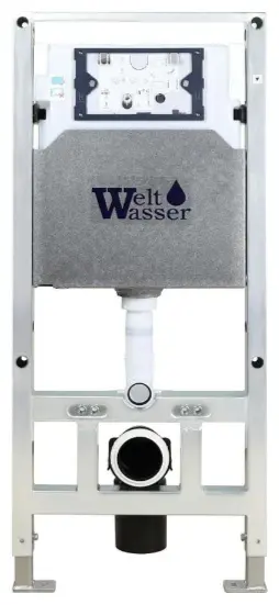 WeltWasser унитаз с инсталляцией AM506ST74, санфаянс