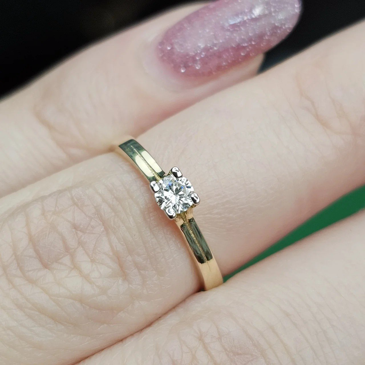 Кольцо Deimantas 112358831 15,5р 1,69гр 0,153ct. купить,NaN