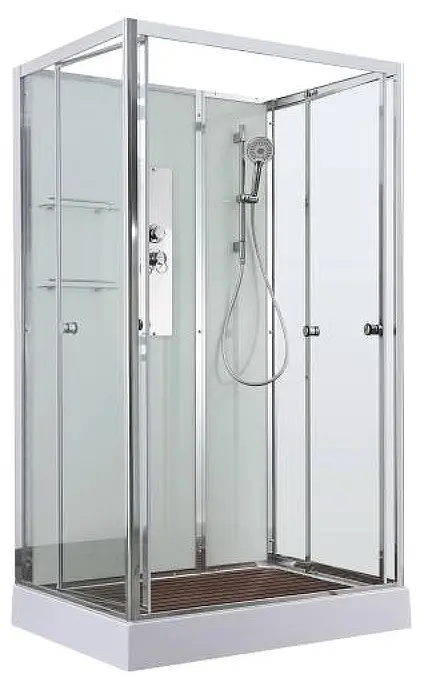 Душевая кабина Abber V2810N, 208х80 см, низкий поддон