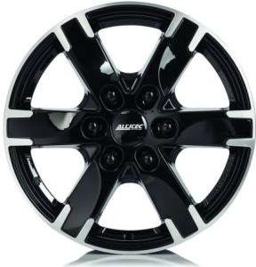 Комплект дисков Alutec Titan 6x139.7 7.5х17 ET30 D106.1 черный алмаз купить,488800