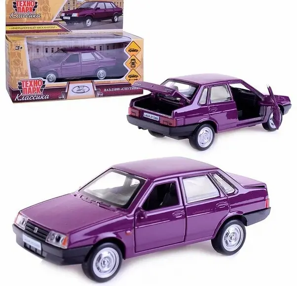 Легковая Технопарк Lada-21099 фиолетовый