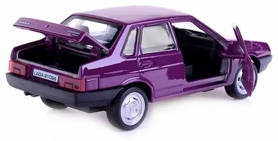 Легковая Технопарк Lada-21099 фиолетовый