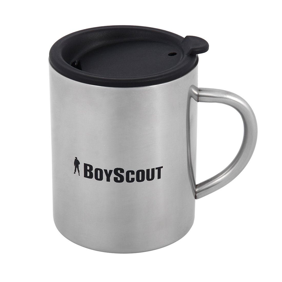 Термокружка BoyScout 61137 360мл серебристая купить,NaN
