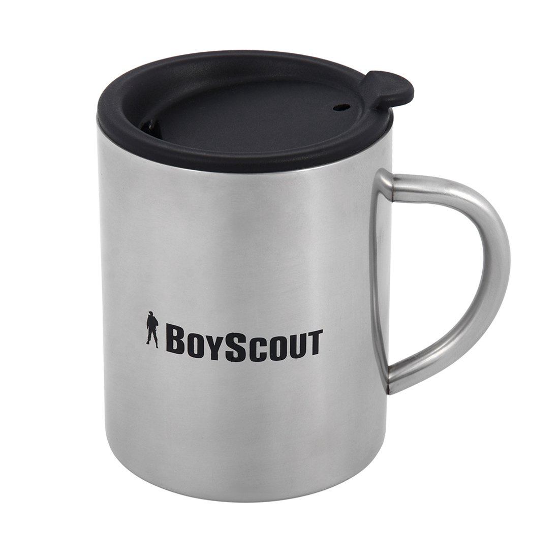 Термокружка BoyScout 61137 360мл серебристая купить,NaN