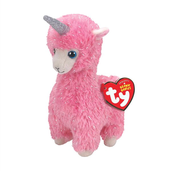 Мягкая игрушка TY Beanie Boo's Лама-единорог Лана  15см купить,NaN