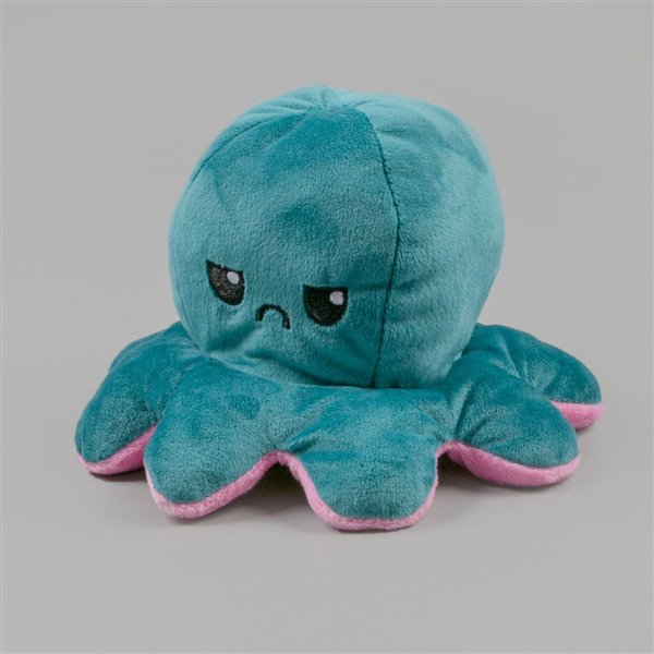 Мягкая игрушка Octopus Осьминог-перевертыш  10см розовая-тёмно-зелёная купить,NaN