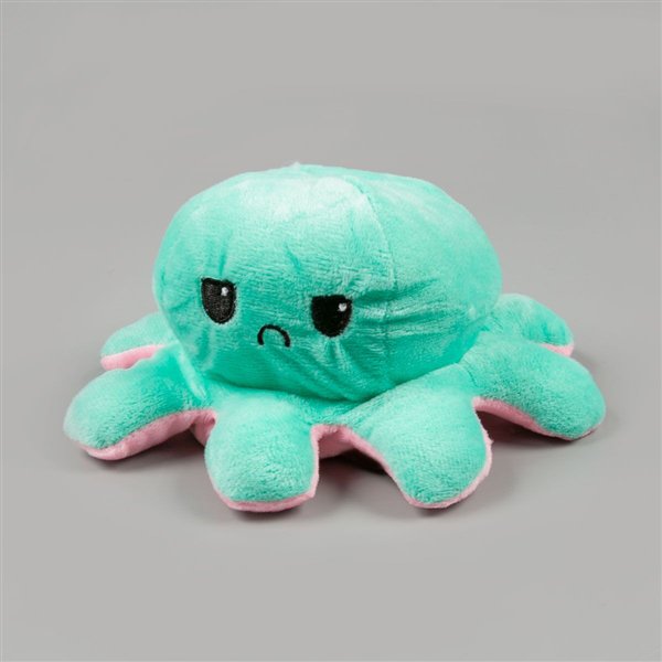 Мягкая игрушка Octopus Осьминог-перевертыш  10см розовая-бирюзовая купить,NaN
