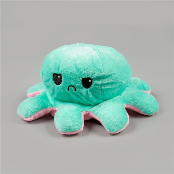 Мягкая игрушка Octopus Осьминог-перевертыш  10см розовая-бирюзовая купить,NaN