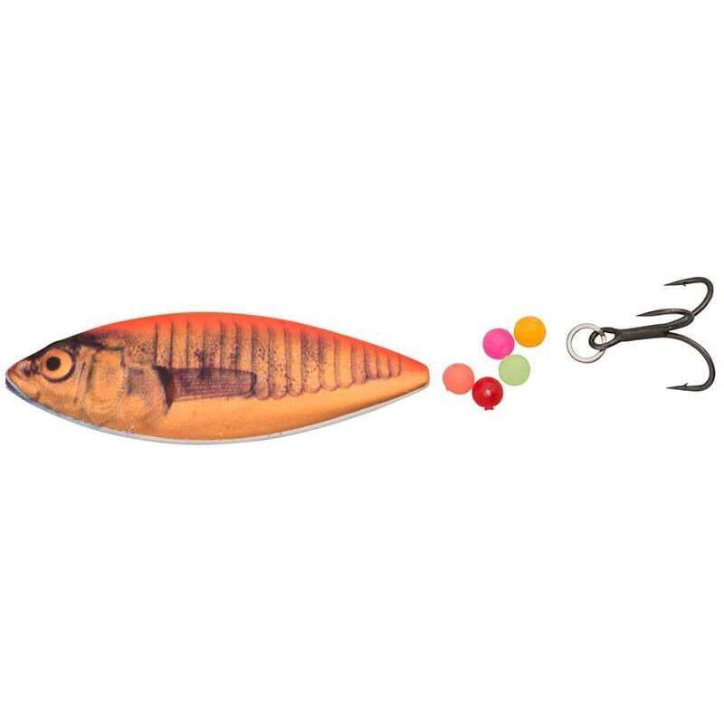 Блесна Savage Gear LT Stickleblade 42мм фиолетово-оранжевая купить,NaN
