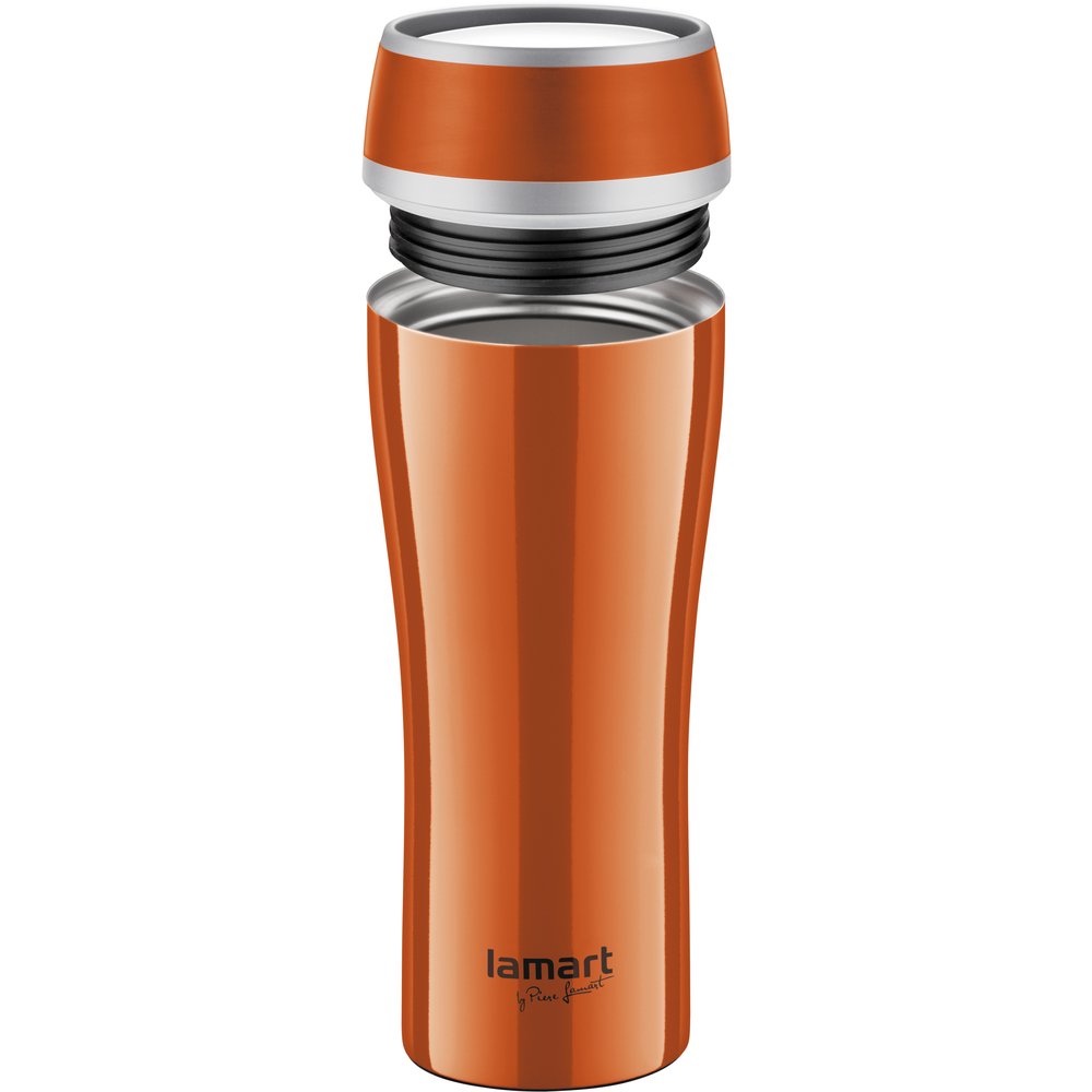 Термокружка Lamart LT4026 Flac 0.4л оранжевая купить,NaN