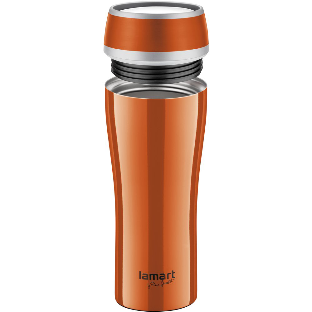 Термокружка Lamart LT4026 Flac 0.4л оранжевая купить,NaN
