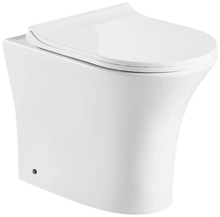 Cerutti унитаз BERNINA F, санфарфор безободковый, сиденье с микролифтом Cerutti SPA