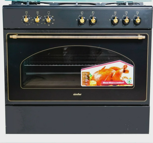Газовая плита Simfer F9507YEWRS Black