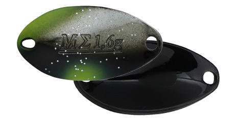 Форелевая блесна ValkeIN Mark Sigma 22мм черно-зеленая купить,NaN