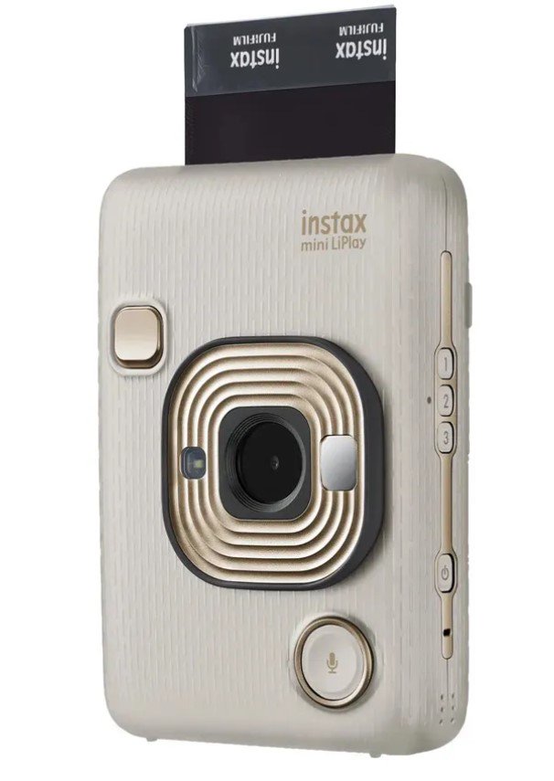 Фотокамера моментальной печати Fujifilm Instax Mini Liplay бежевая купить,NaN