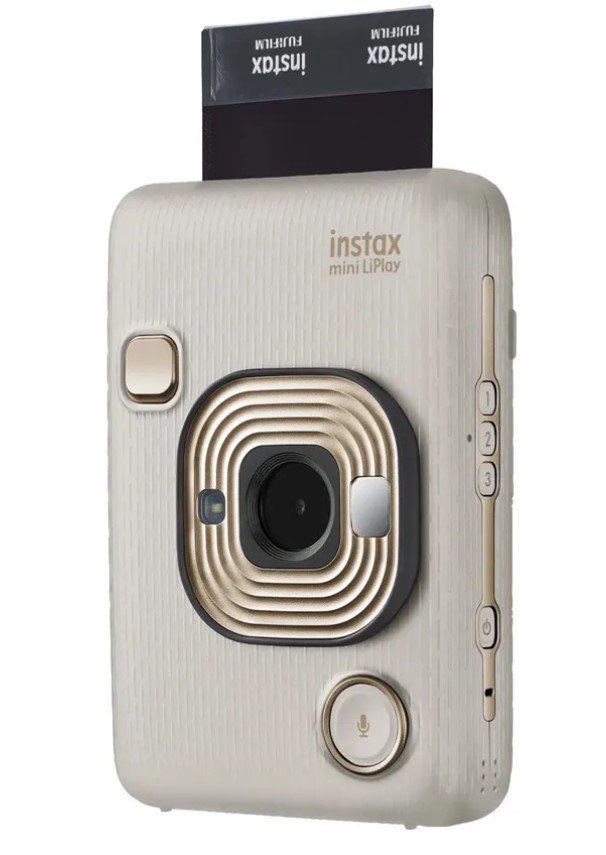 Фотокамера моментальной печати Fujifilm Instax Mini Liplay бежевая купить,NaN