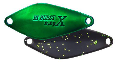Форелевая блесна ValkeIN Hi Burst Xross 26мм черно-зеленая купить,NaN