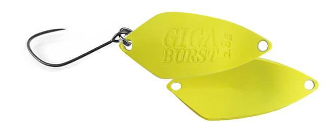 Форелевая блесна ValkeIN Giga Burst 29мм желтая купить,NaN