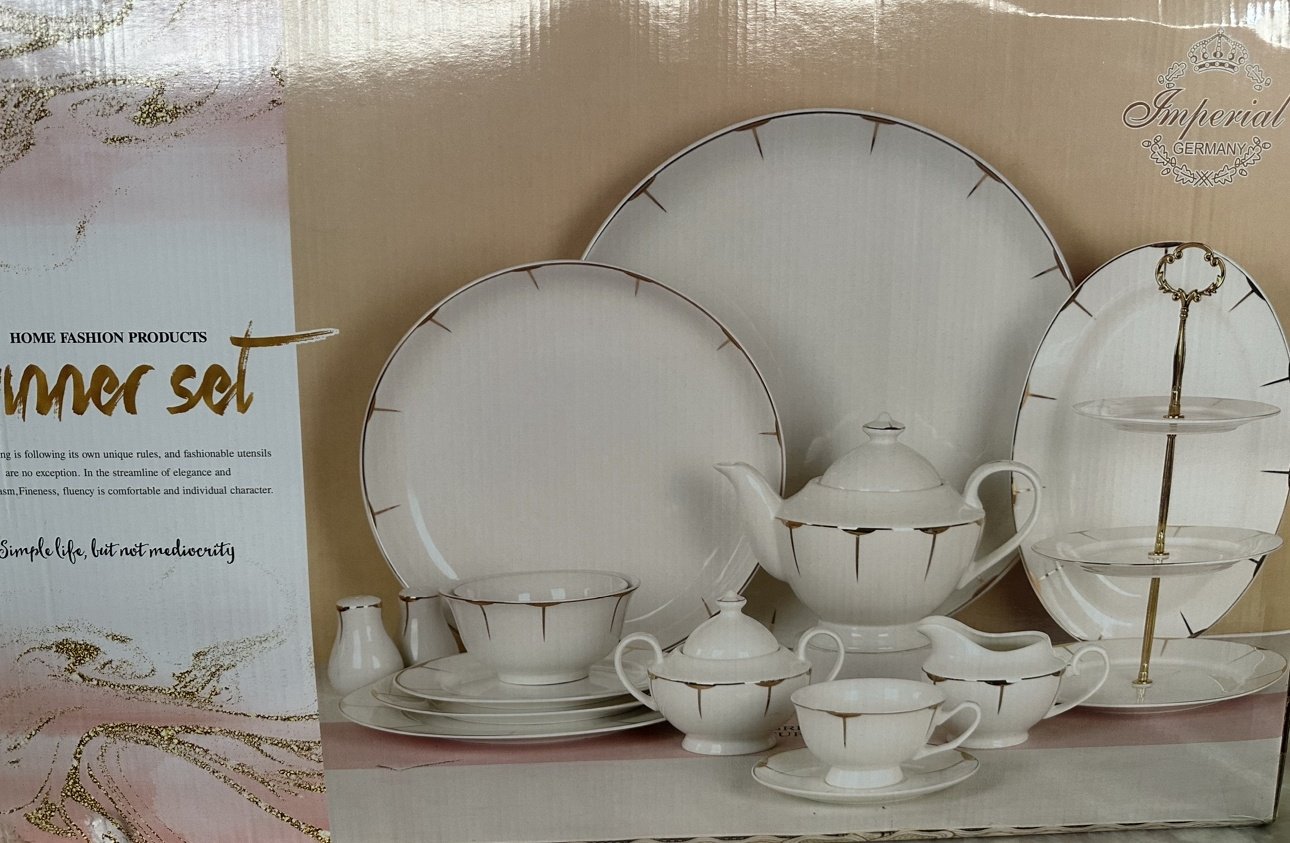 Сервиз на 12 персон Imperial Collection , предметов: 105, чайно-столовый, фарфор купить,0