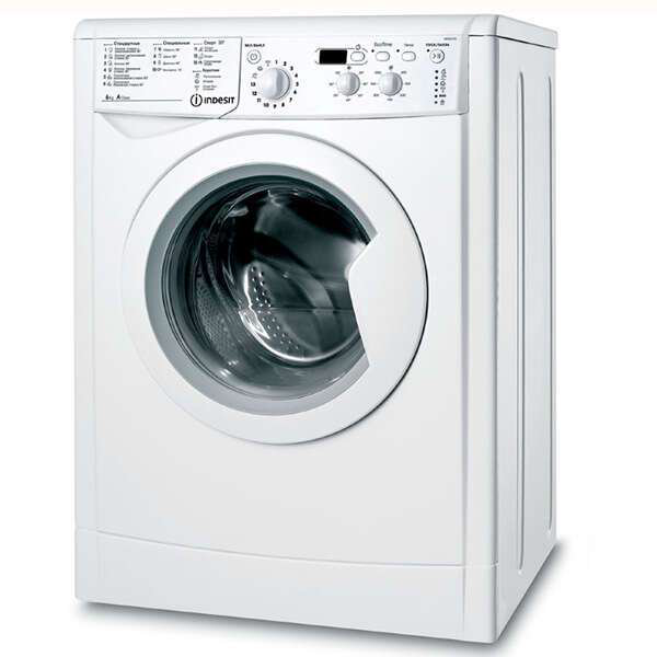 Стиральная машина Indesit IWSD 6105 B CIS белая купить,NaN