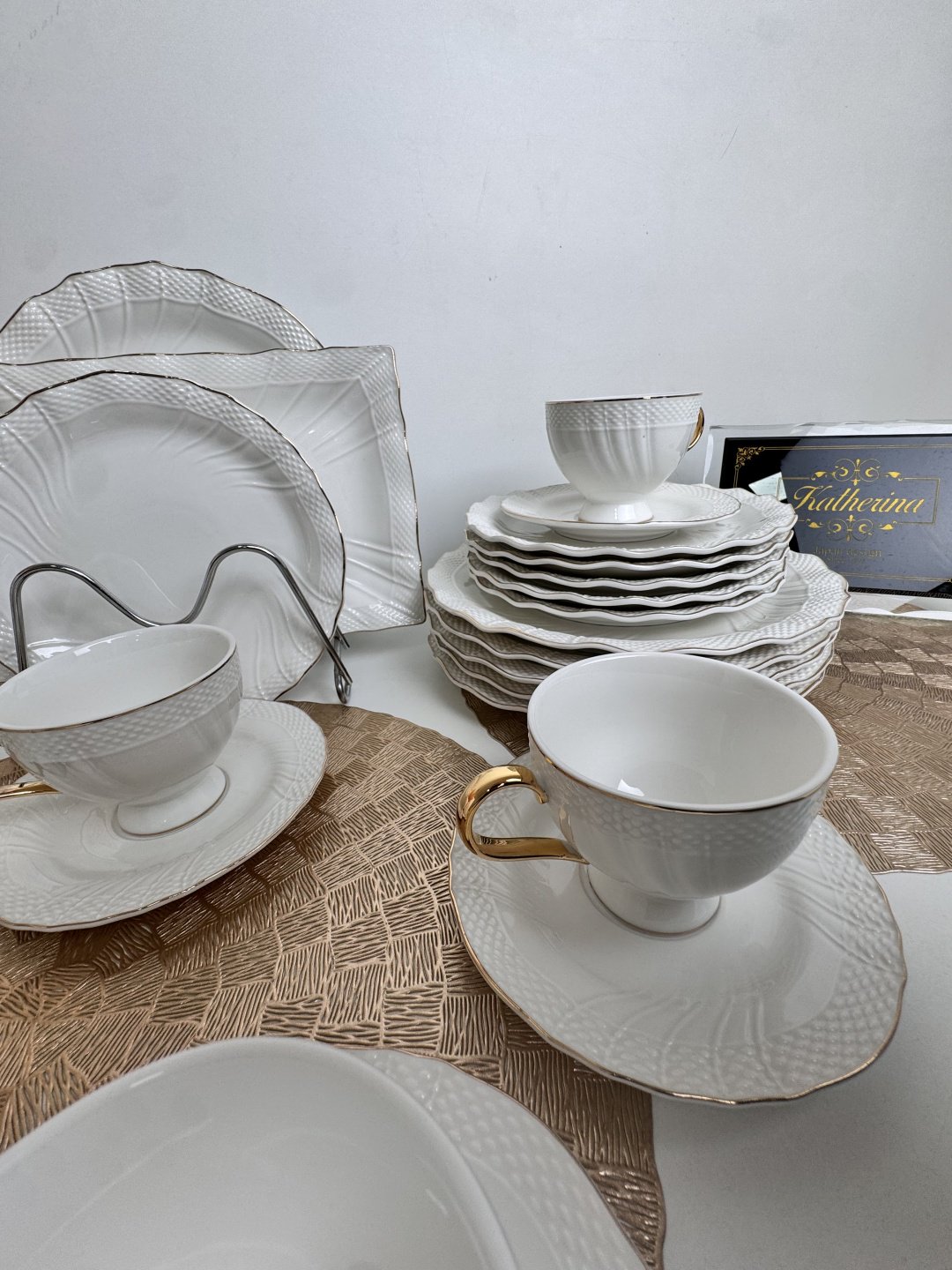 Сервиз на 6 персон DDHOME Aster , предметов: 32, чайно-столовый, костяной фарфор - ForteMarket Сервиз на 6 персон DDHOME Aster , предметов: 32, чайно-столовый, костяной фарфор купить,0