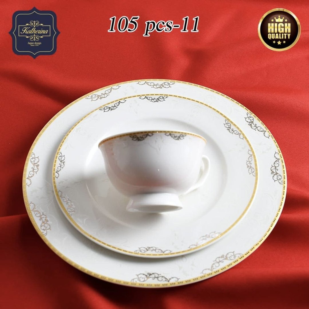 Сервиз на 12 персон Katherina , предметов: 105, чайно-столовый, фарфор купить,0