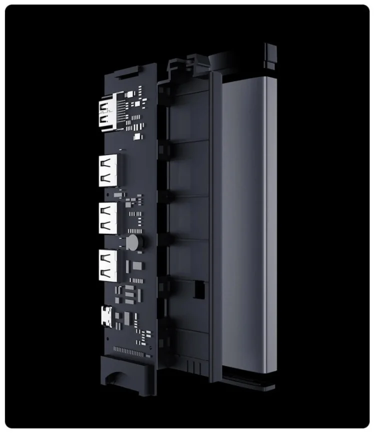 Док-станция Xiaomi A12 Miwu Type-C MWCMA01 Grey