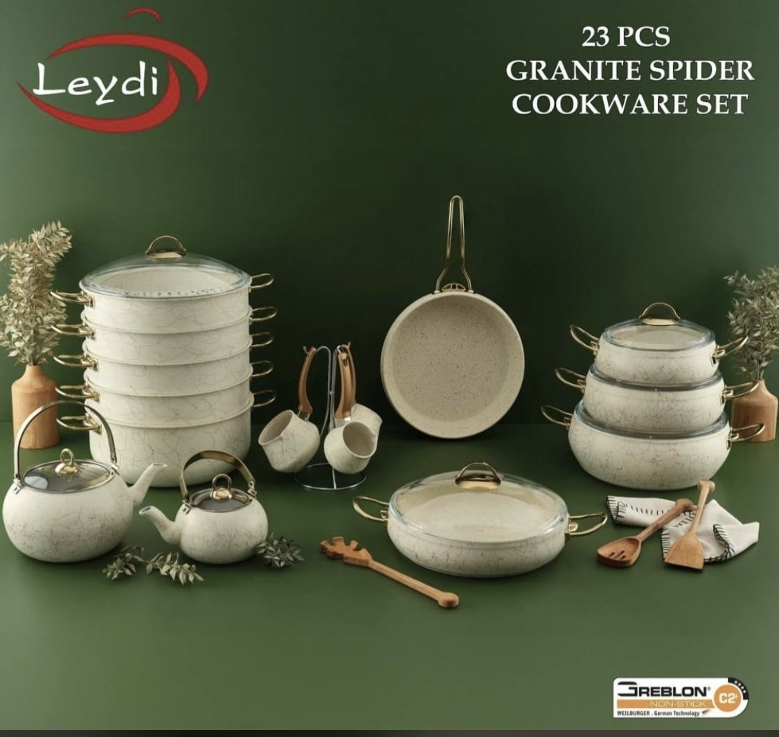 Leydi набор кастрюль 7752970060 23 в 1 купить,NaN