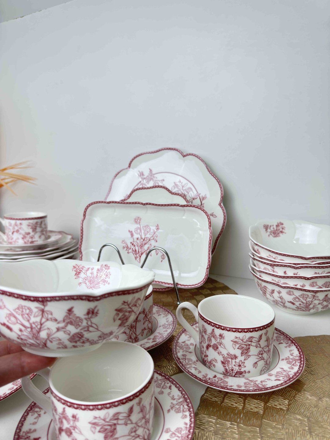Сервиз на 6 персон DDHOME Флоренция, предметов: 32, чайно-столовый, керамика - ForteMarket Сервиз на 6 персон DDHOME Флоренция, предметов: 32, чайно-столовый, керамика купить,0