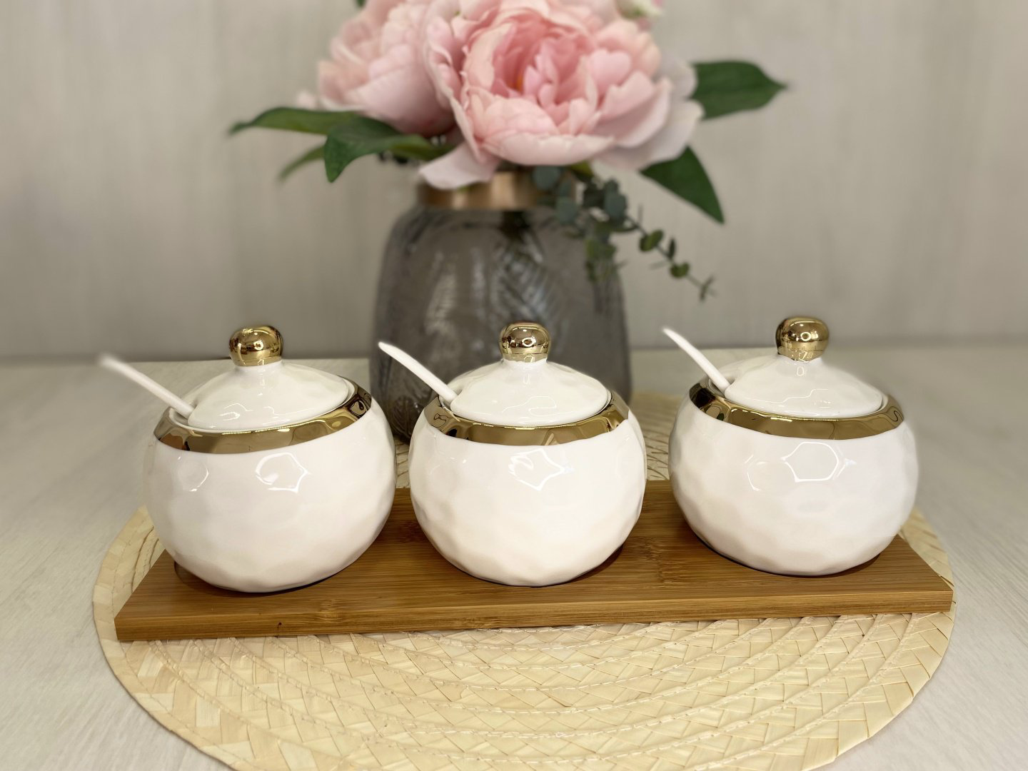 Fine ceramic набор для специй Fine-1221, керамика